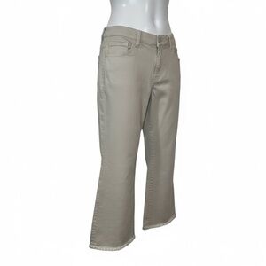 Wit and Wisdom Ab Solution Straight Leg Jeans Sz 10 Khaki Stretch Mid Rise NWOT